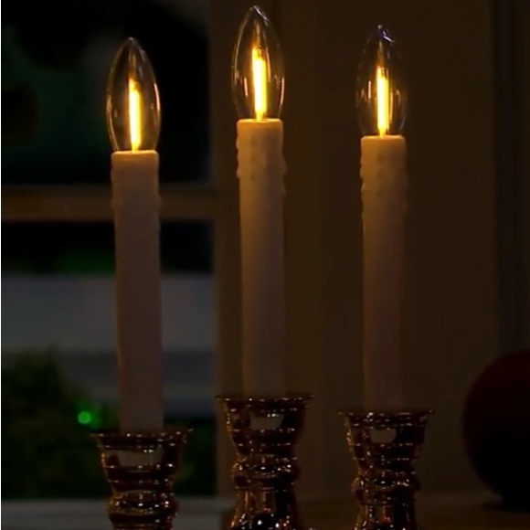 Bethlehem Lights Holiday Bethlehem Lights 3 Tier Battery Operated Window Candle Adjustable