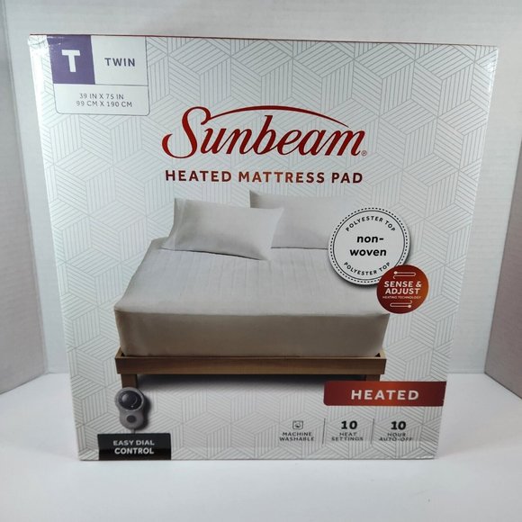 Sunbeam Bedding Sale New Sunbeam Heated Mattress Pad Twin Fits Up