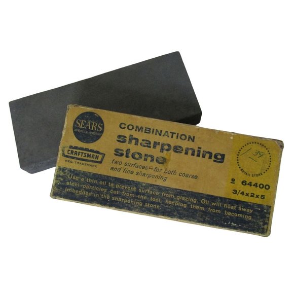 Sears Other Vintage Sharpening Stone Sears Craftsman Combination