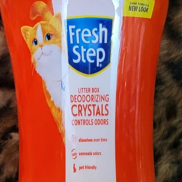 fresh step Cat Fresh Step Cat Deodorizing Litter Box Crystals 5 Oz Summer Breeze New Poshmark