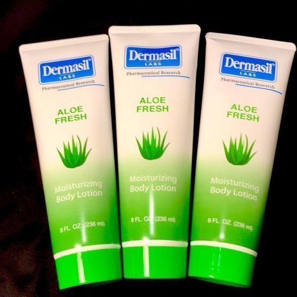 Dermasil Skincare 3 Tubes Dermasil Aloe Fresh Lotion 8oz Poshmark