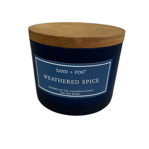 Sand + Fog Accents Sand Fog Weathered Spice Scented Candle Soy Wax Blend 2 Wick 2 Oz Poshmark