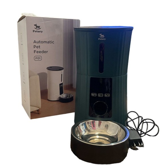 Petory | Dog | Petory Green Touch Screen Slow Feed Mode Automatic Pet