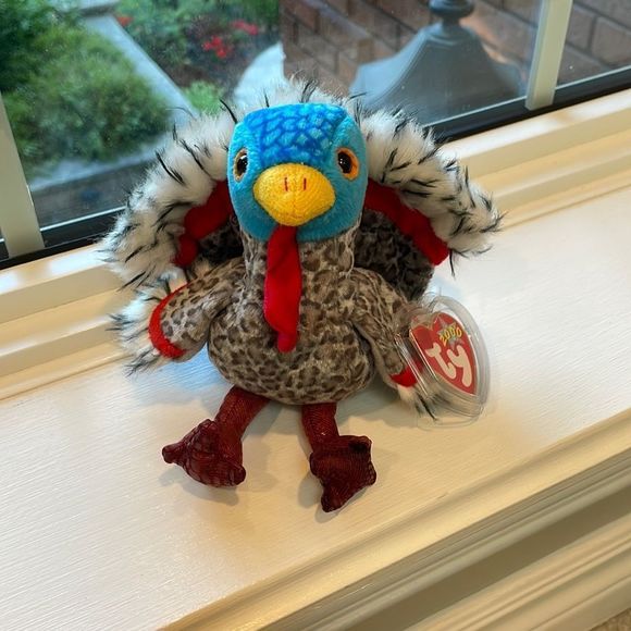 Ty Toys Lurkey The Turkey200 Ty Beanie Babyexcellent Condition With