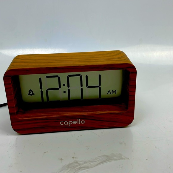 Capello Other Capello Ca3 Wood Usb Port Digital Gray Display