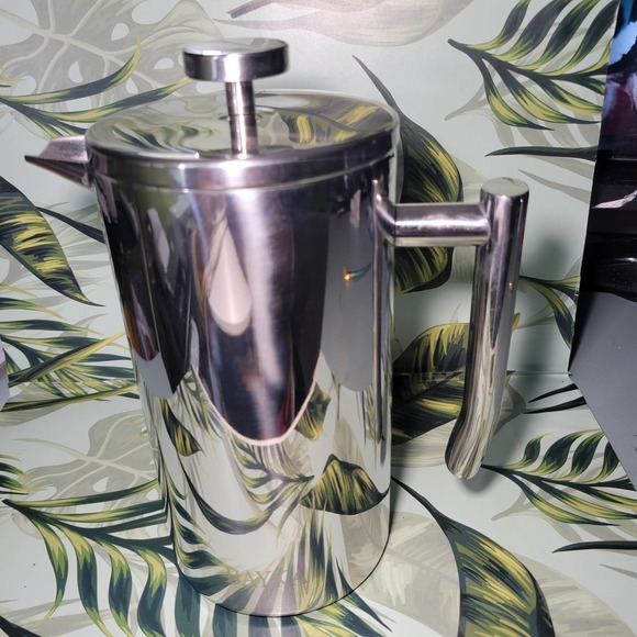 bayka Kitchen Bayka French Press Coffee Tea Maker Stainless Steel