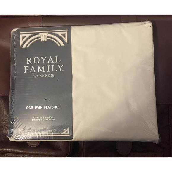 Cannon Bedding Cannon Royal Family Sequences Ii Twin Flat Sheet