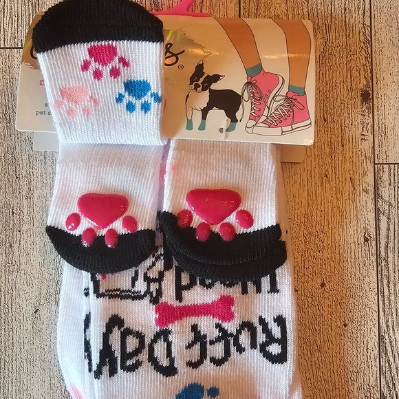 chatties Dog Chatties Matching Sock Set For Pet And Owner Ruff Day