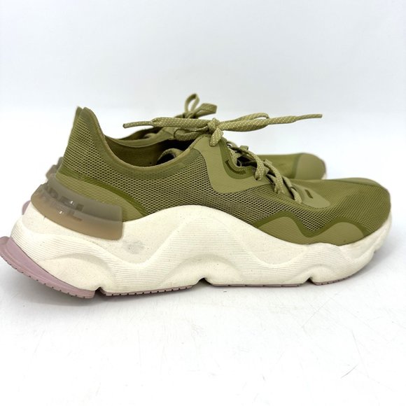 Sorel Shoes Sorel Womens Rnegd Float Shoes Sneaker Olive