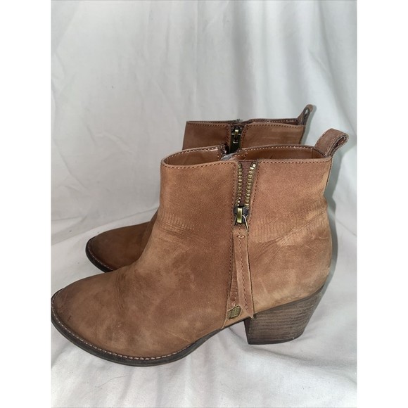 Blondo Shoes Blondo Waterproof Zipper Ankle Heel Western Bootie