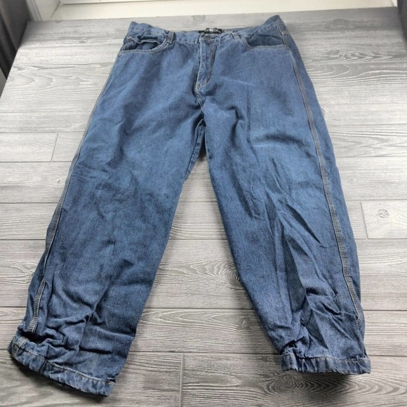 Work N Gear Jeans Work N Gear Jeans 42x3 Mens Blue Flannel Lined