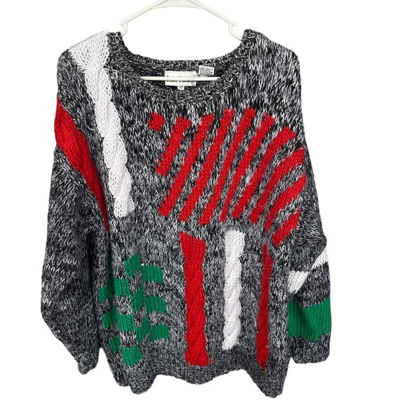 L.A. Lady Sweaters Vintage La Lady Sweater Womens Size 42 Extra Large Xl Chunky Cable Knit