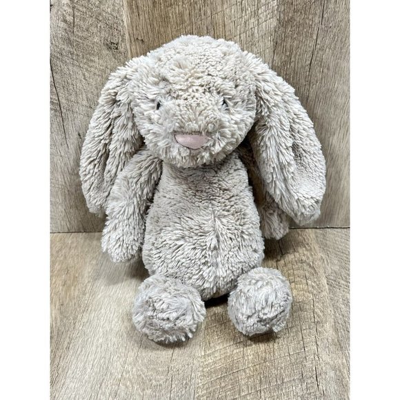 Jellycat Toys Jellycat Bashful Bunny Rabbit 1 Beige Tan Soft Floppy
