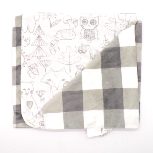 Lila & Jack Bedding Lila And Jack Woodland Creatures Baby Blanket