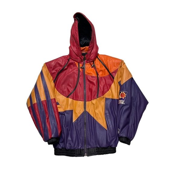 NBA Jackets & Coats Vintage Phoenix Suns Leather Starter Jacket