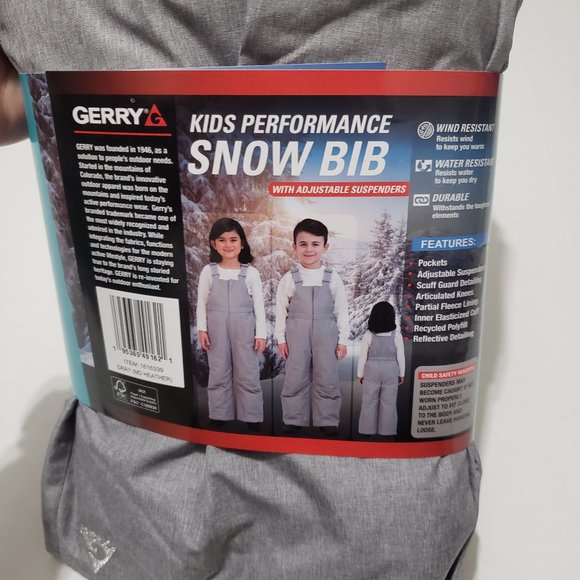 Gerry er Bottoms Nwt Gerry Performance Youth Snow Pants With Suspenders Poshmark