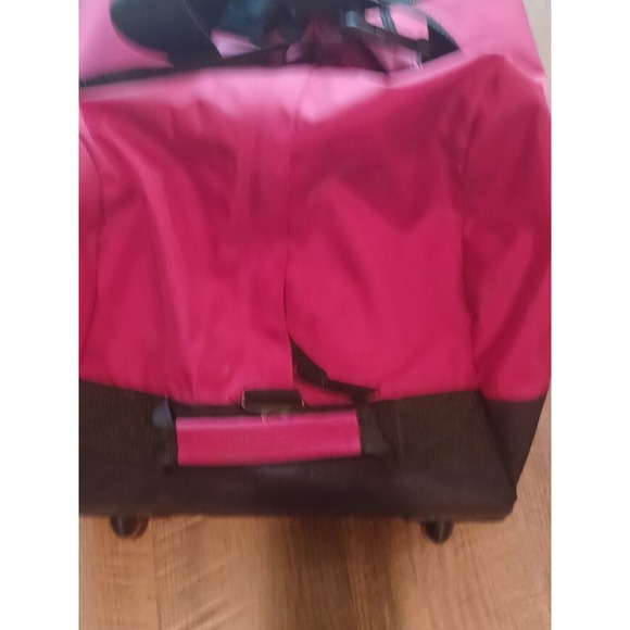 L.L. Bean Bags Ll Bean Large Red Rolling Adventure Duffel Bag No
