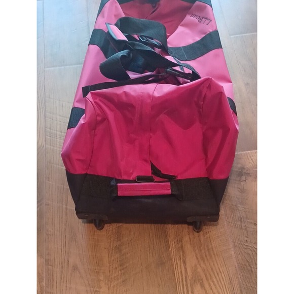 L.L. Bean Bags Ll Bean Large Red Rolling Adventure Duffel Bag No