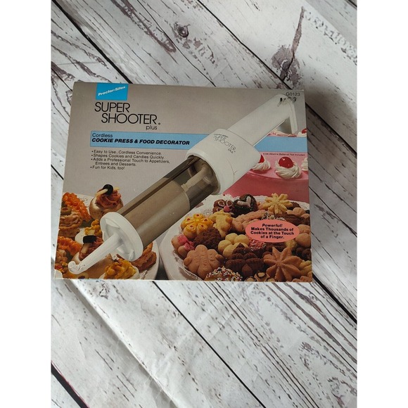 Proctor Silex Kitchen Proctor Silex Super Shooter Plus Cordless Cookie Press Food Decorator