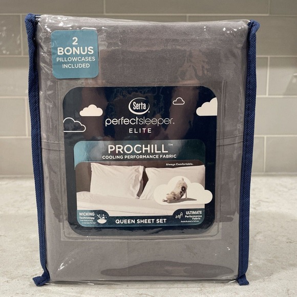 Serta Bedding 6 Pc Queen Serta Perfect Sleeper Elite Prochill