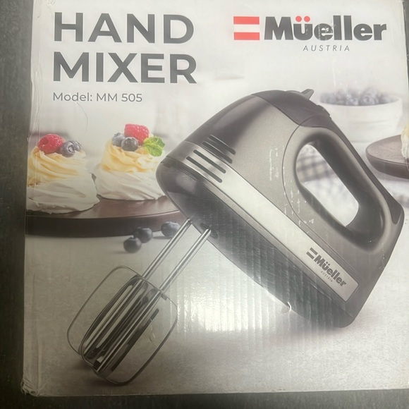mueller hand mixer Kitchen Electric Hand Mixer 5 Speed 25w Turbo
