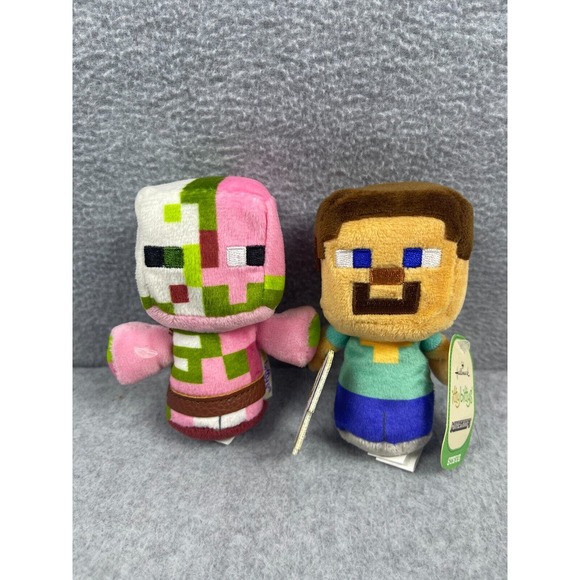 Hallmark Toys Hallmark Itty Bittys Minecraft Beanbag Plush Toy Lot