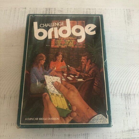 3M Bookshelf Games Vintage 973 3m Bookshelf Challenge Bridge Poshmark
