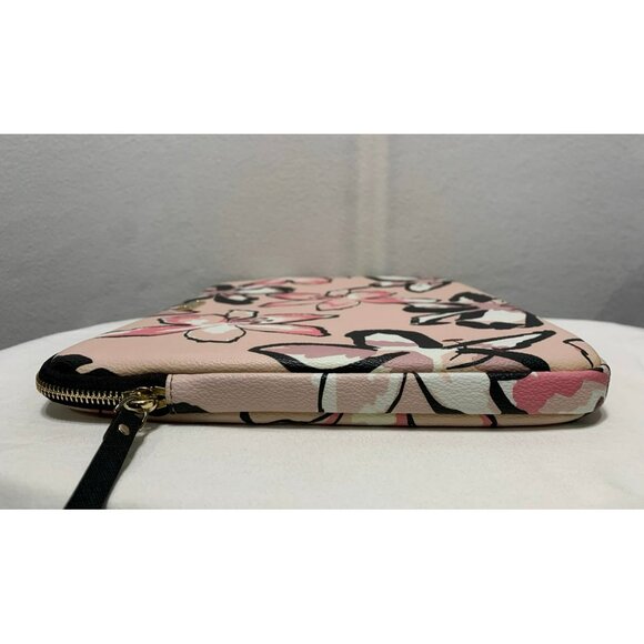 kate spade Bags Kate Spade Floral Laptop Sleeve Case Pvc Pink Black