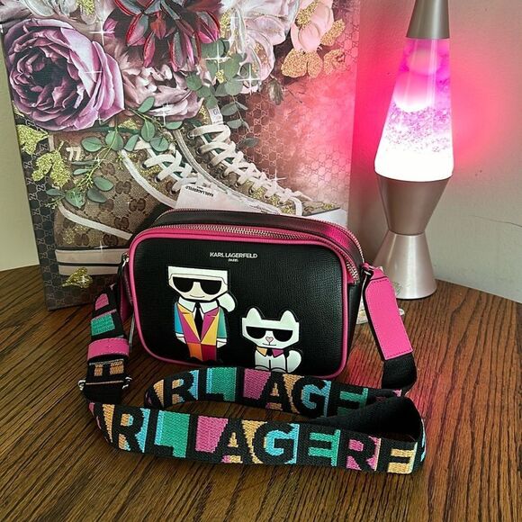 Karl Lagerfeld Bags Karllagerfeld Rainbow Camera Bag Crossbody Nwt