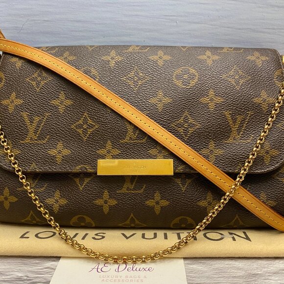 Louis Vuitton Bags Louis Vuitton Favorite Mm Monogram Chain Clutch
