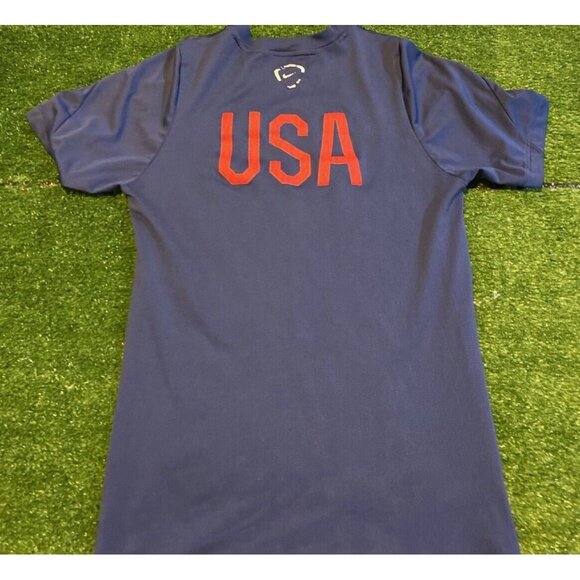 Nike Shirts Nike Us Soccer Shirt Mens Small Blue Training Kit