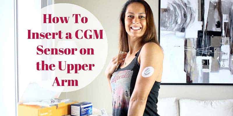 How to Insert a CGM in the Upper Arm (Without Help) Diabetes