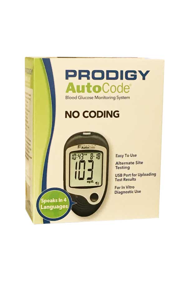 Prodigy Auto Code / Prodigy Autocode Test Strips 50 Ct / • l'appareil