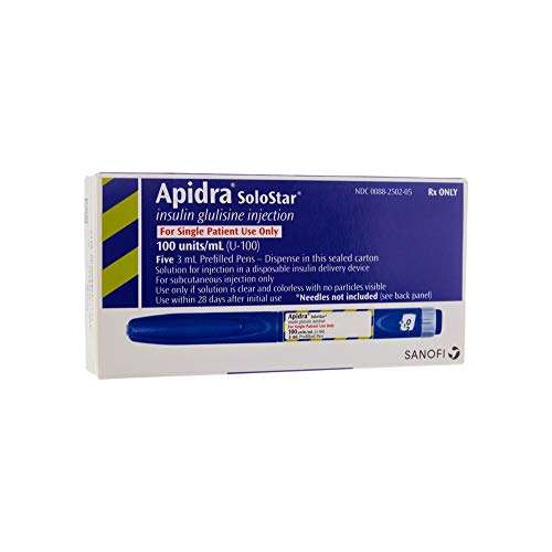 Apidra Solostar Insulin Sell Insulin Online Diabetics Trust