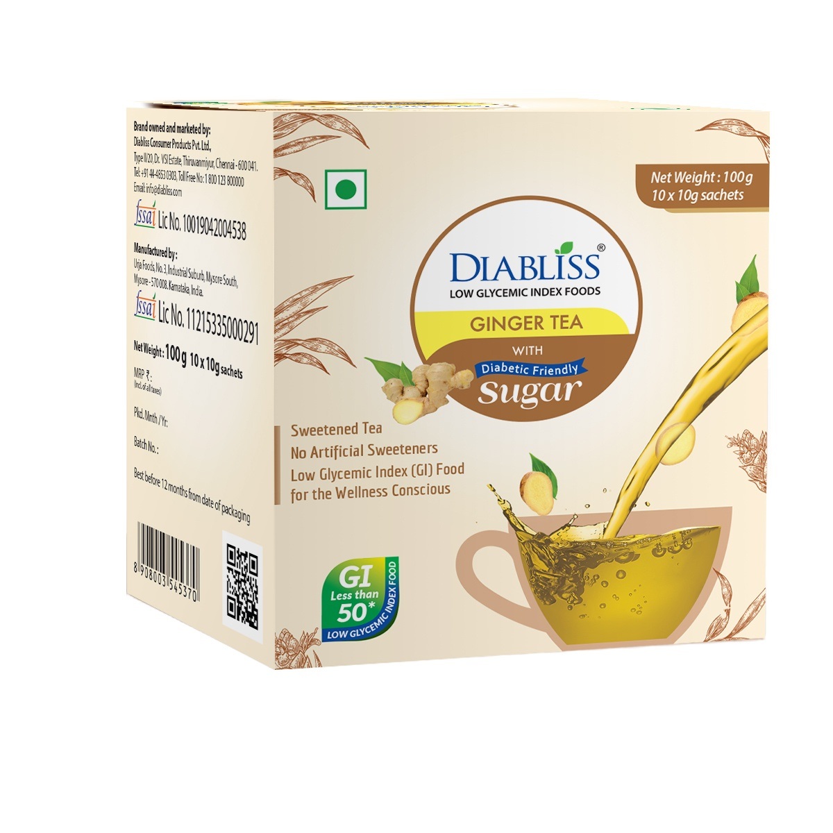 Herbal Ginger Tea in India Buy Herbal Ginger Tea for Diabetes
