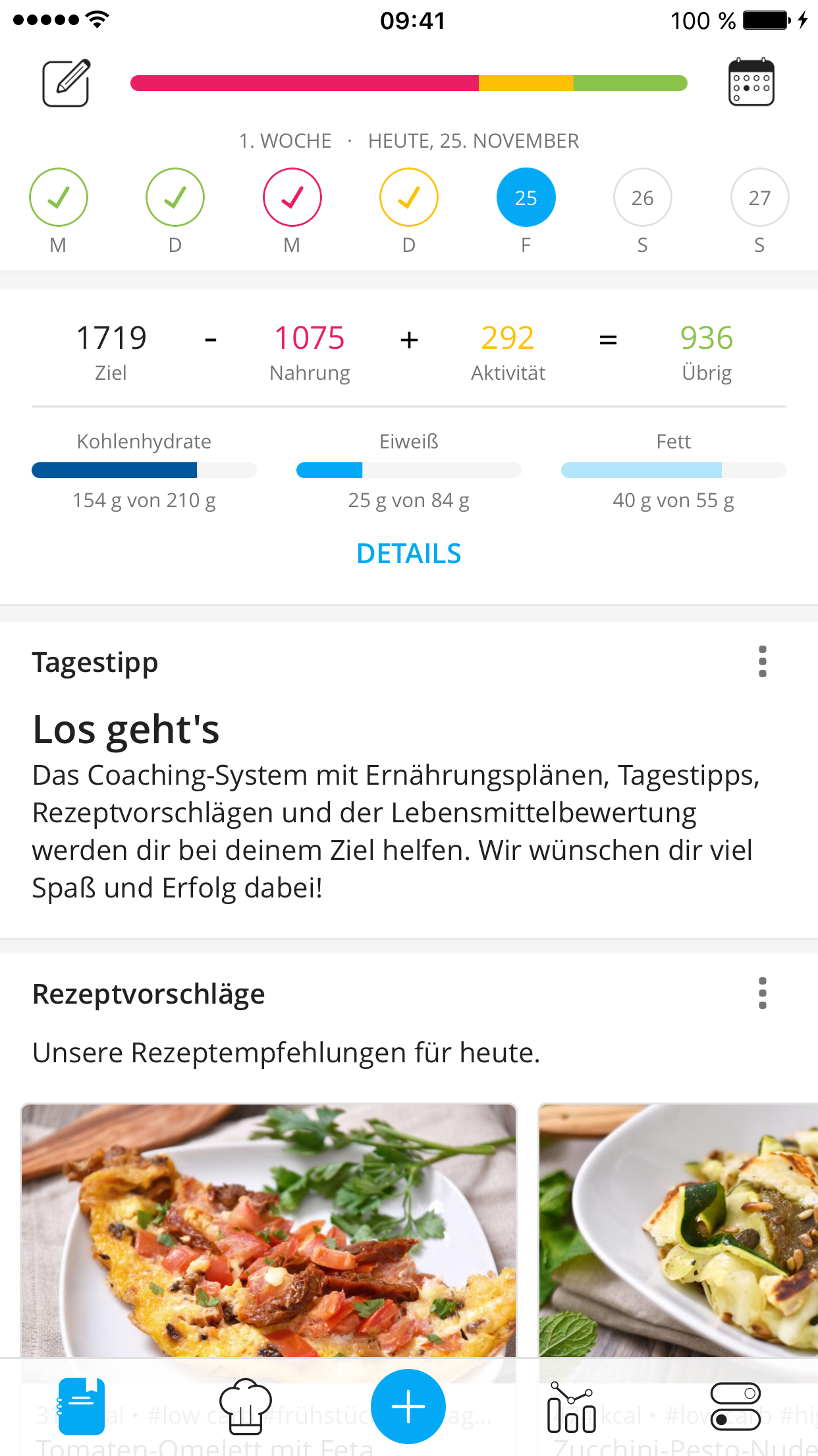 Die beliebtesten Apps zum Abnehmen im Test