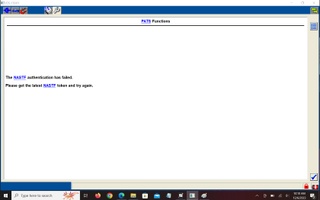 Ford Parameter Reset with NASTF login fails – Diagnostic Network