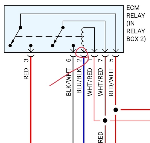 No power to the coils Diagnostic Network