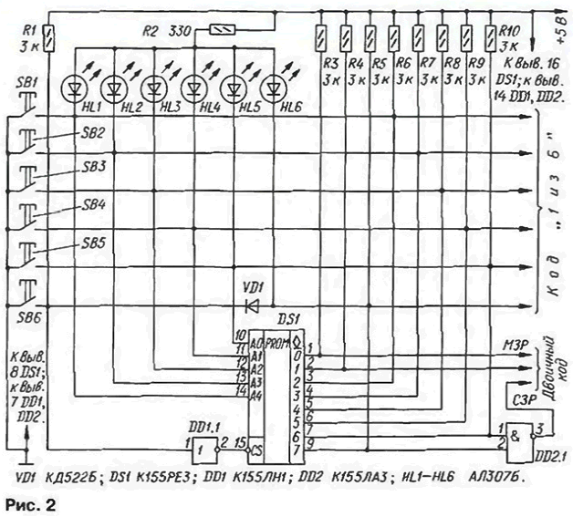 Sa1 переключатель на схеме