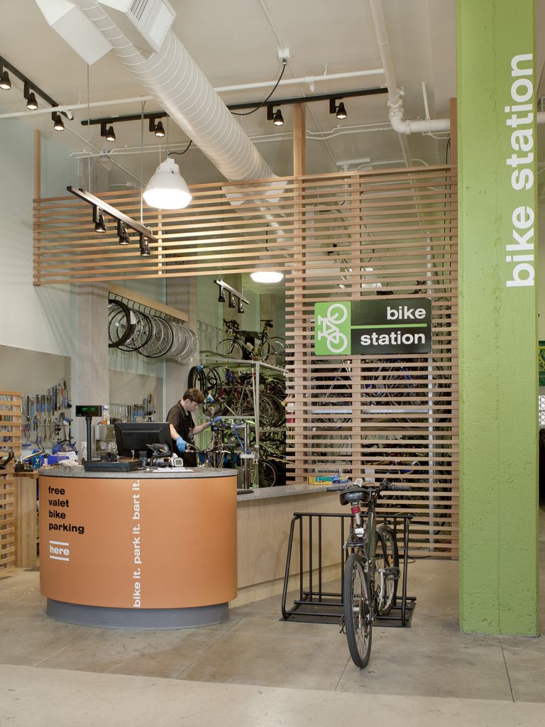 bike station, berkeley diagram architecture
