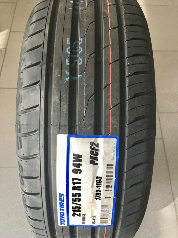215/55 R17 Toyo Proxes CF2 Dial a Tyre Kenya