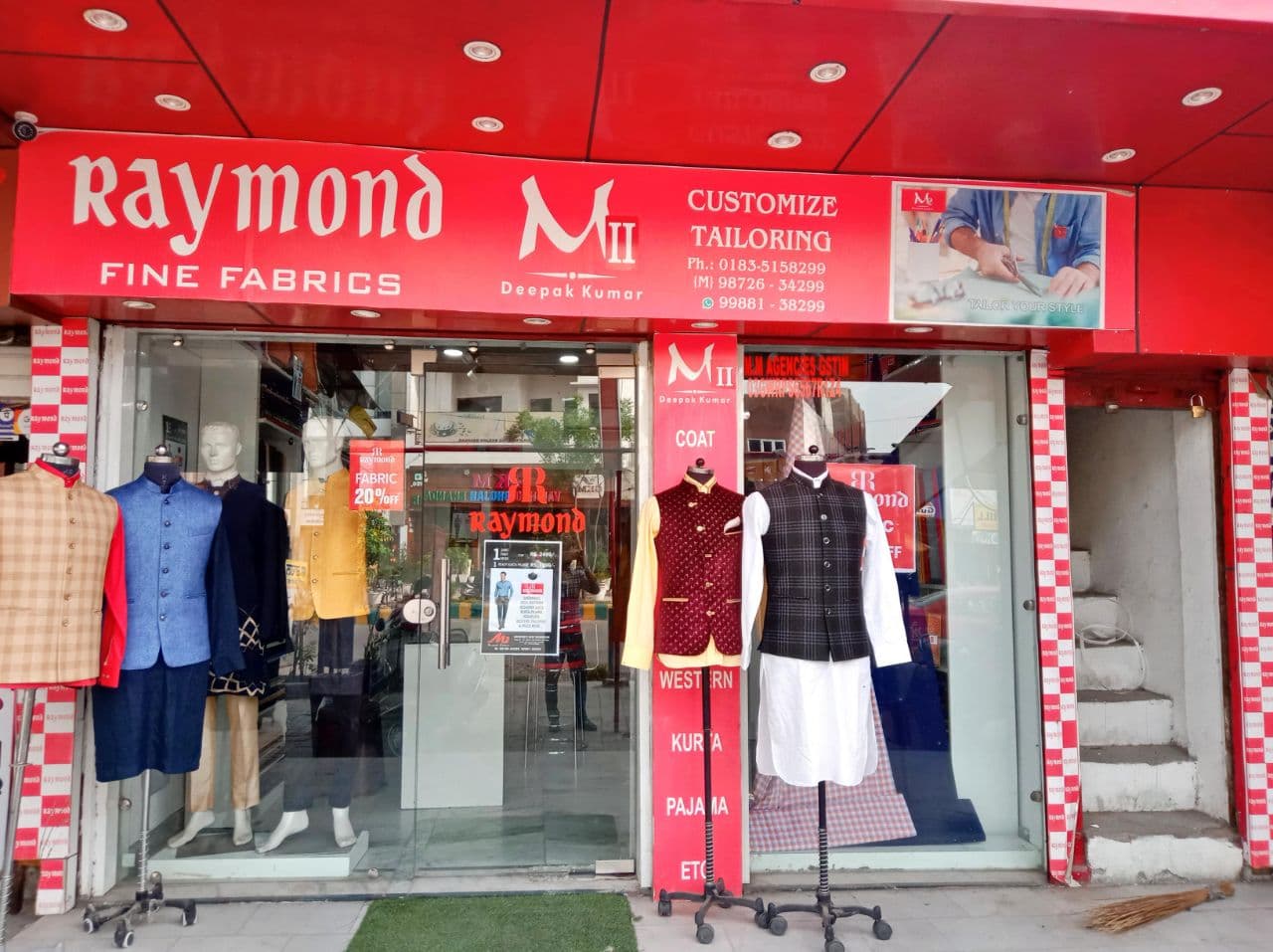 The Raymond Shop Dial Amritsar Local Shops, Hotels, Restaurant, Shopping, Business, Industry