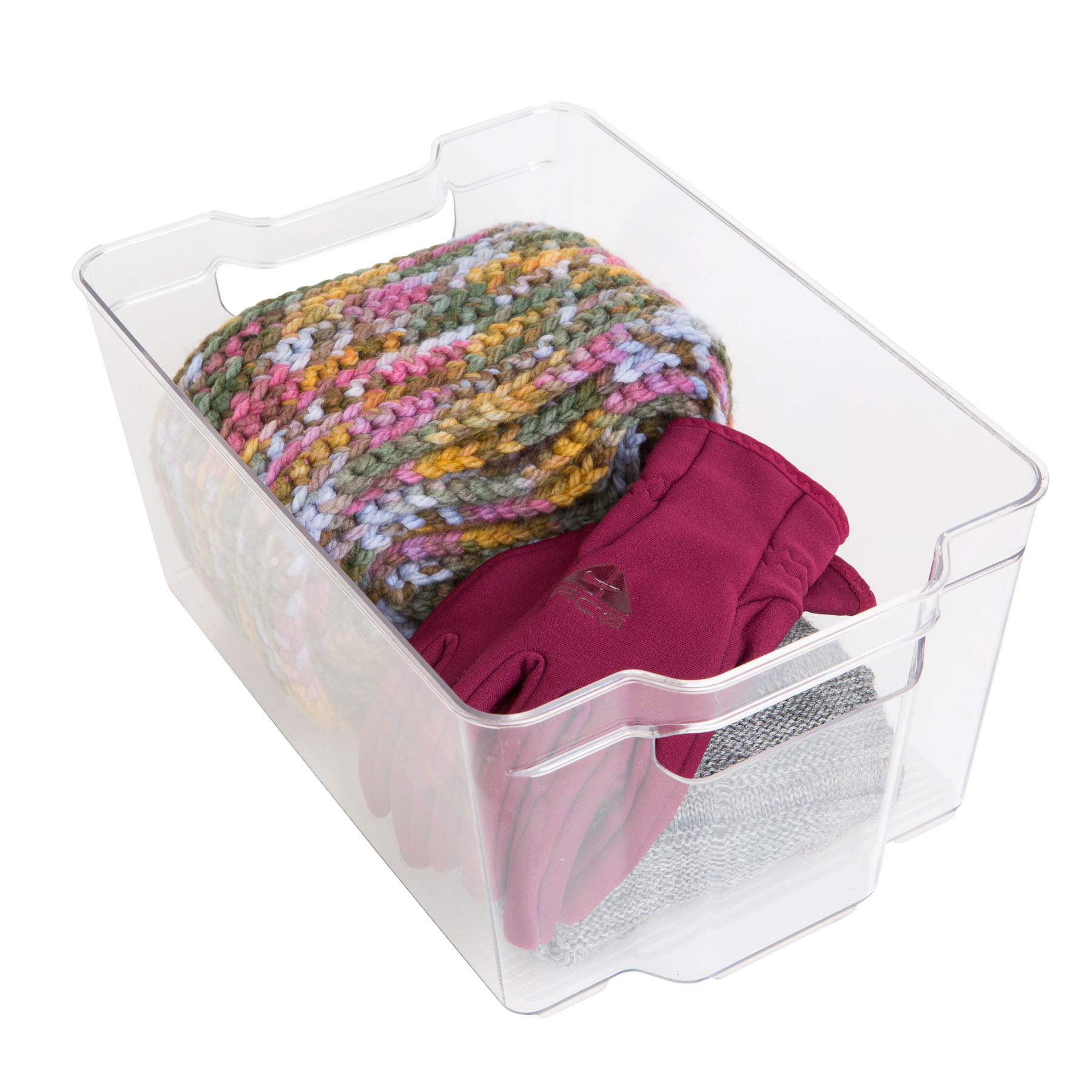 Clear Deep Closet Bin 8 x 12 Dial Industries, Inc