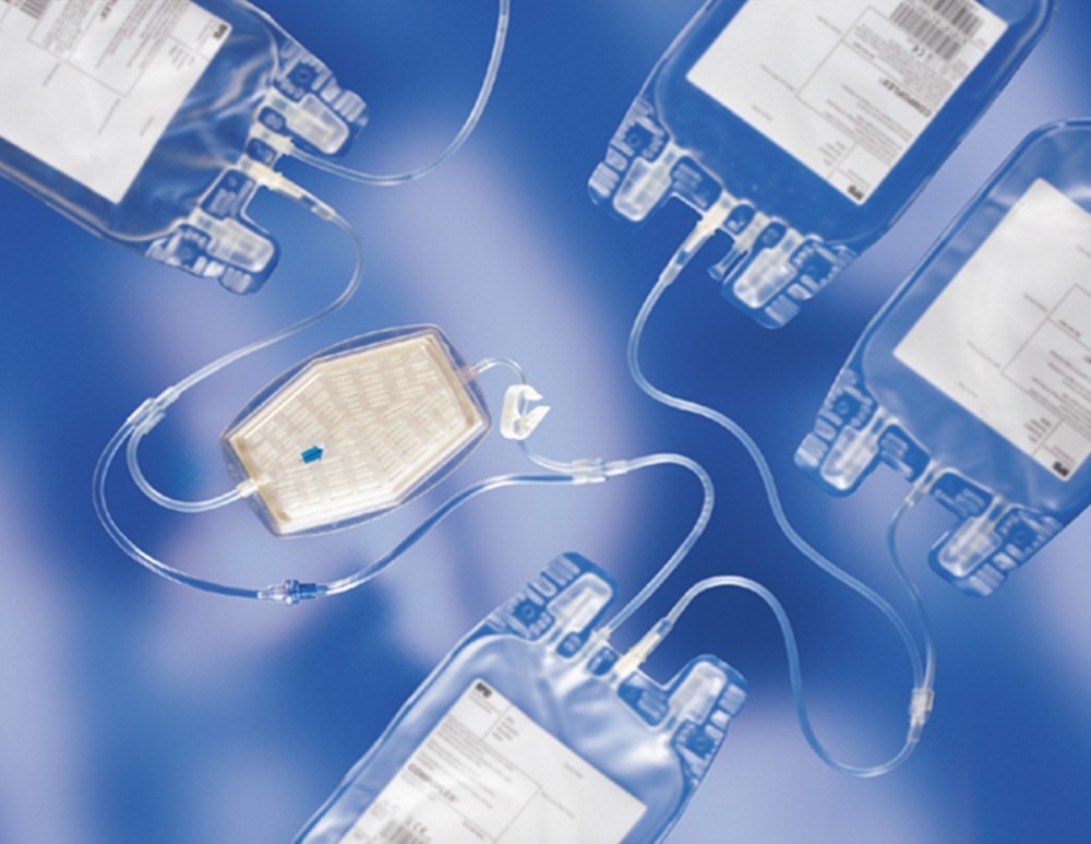 Blood bags with filtration system Baltijas dialīzes serviss