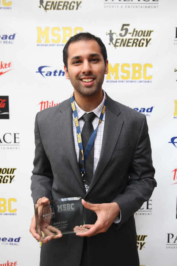 Brown College grad Avish Sood spins passion for sports into