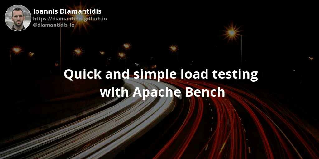 Quick and simple load testing with Apache Bench