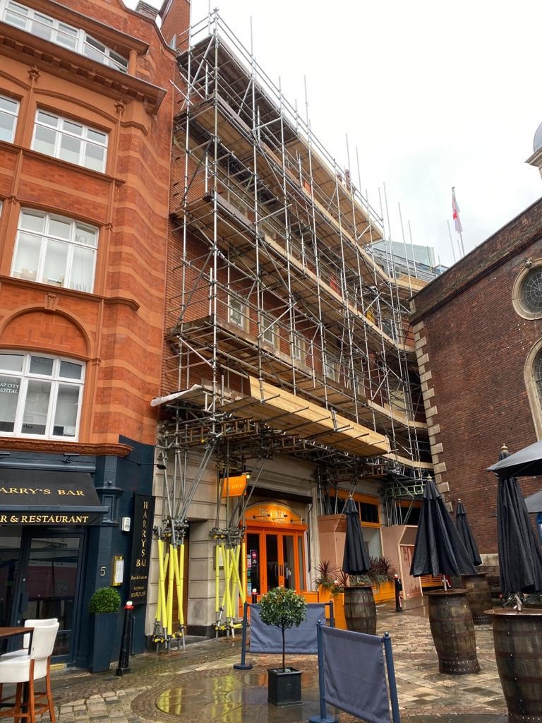 Sherborne Lane Diamond Scaffolding