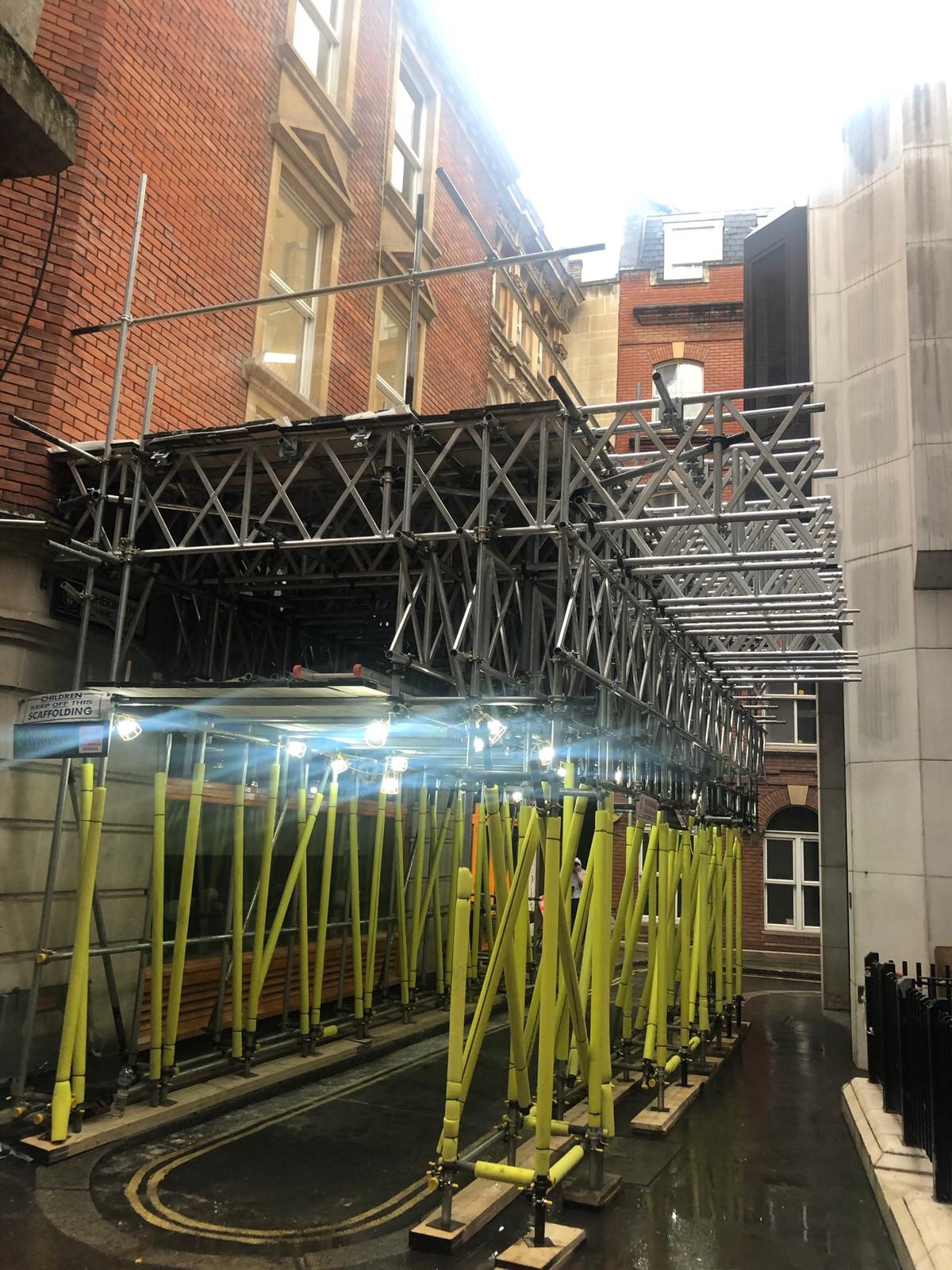Sherborne Lane Diamond Scaffolding