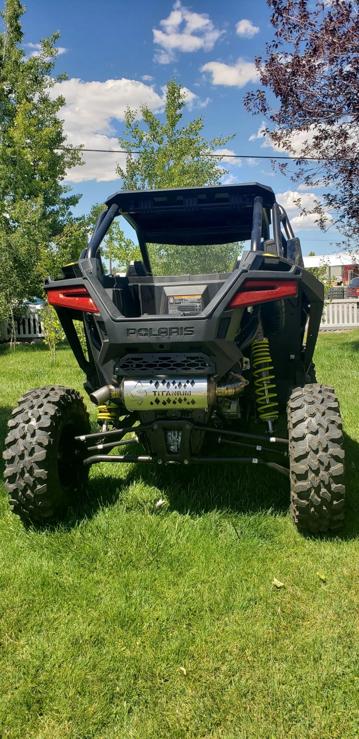 RZR XP Titanium Muffler Diamond S Mfg.