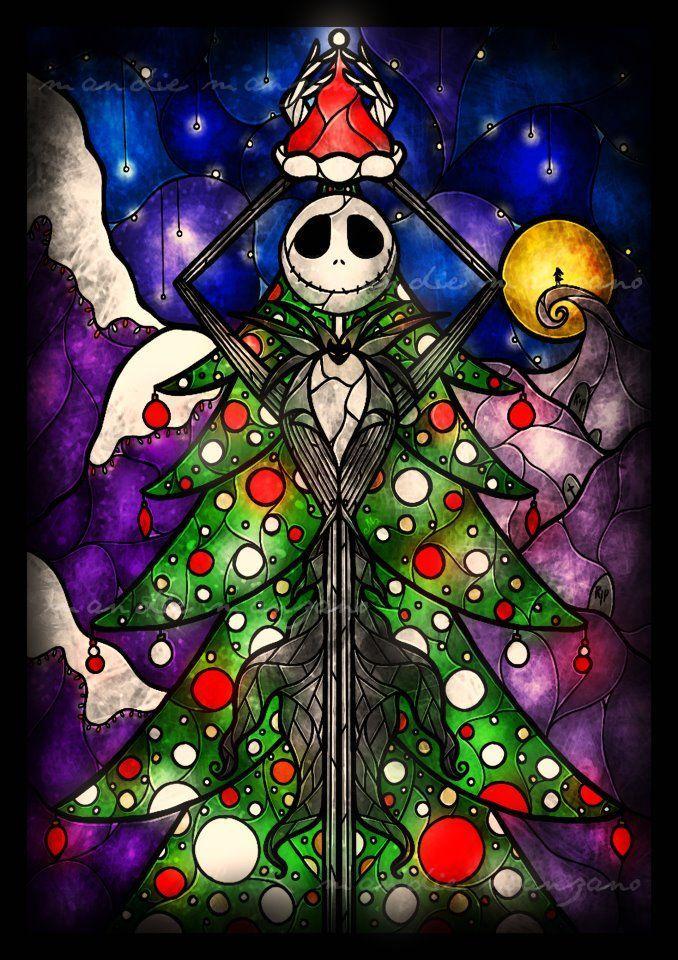Nightmare Before Christmas Painting
